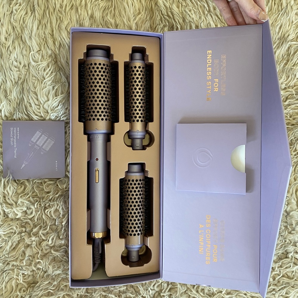 MONAT Body & Style Interchangeable Thermal Blowout Brush